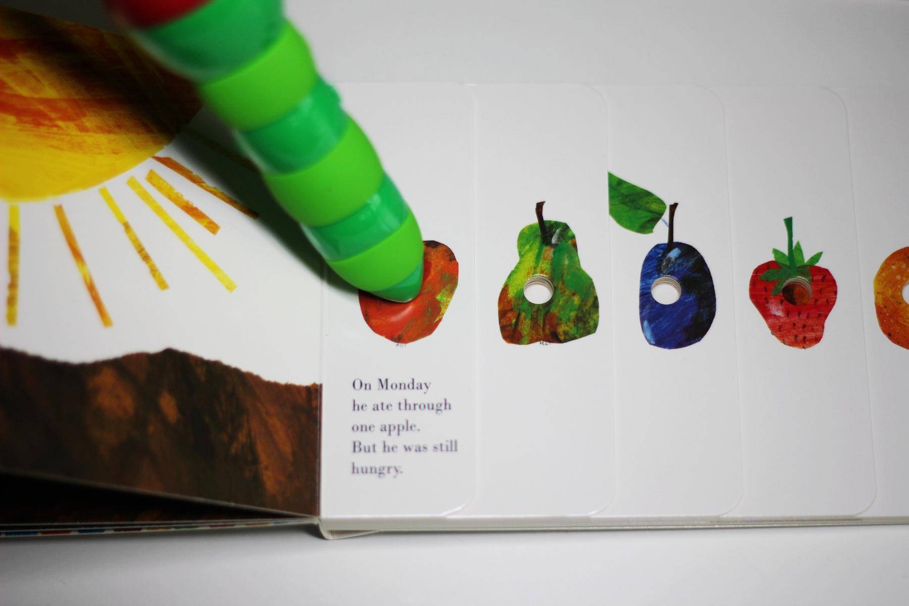 欢乐学习，共同成长，小彼恩WIFI版毛毛虫点读笔英语启蒙