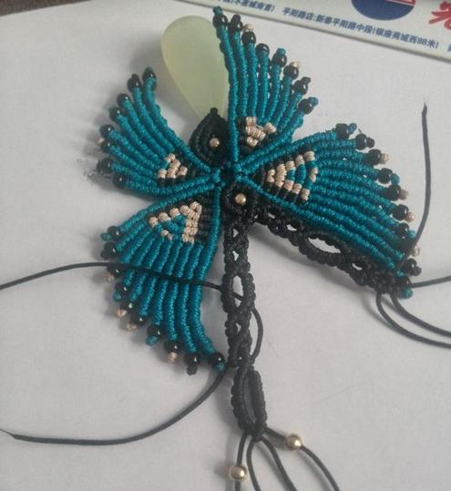编蝴蝶绳教程,5号线绳编蝴蝶教程大全