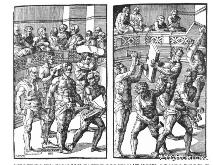 在健身房里练杠铃哑铃的正确动作,健身器械是练习轻的还是重的