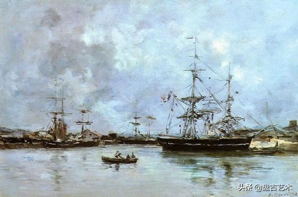 绘画大师创作的精美抽象油画,盘古文化艺术油画欣赏