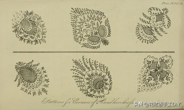 手工刺绣鞋垫花样图案大全图纸,最好看的刺绣图案大全