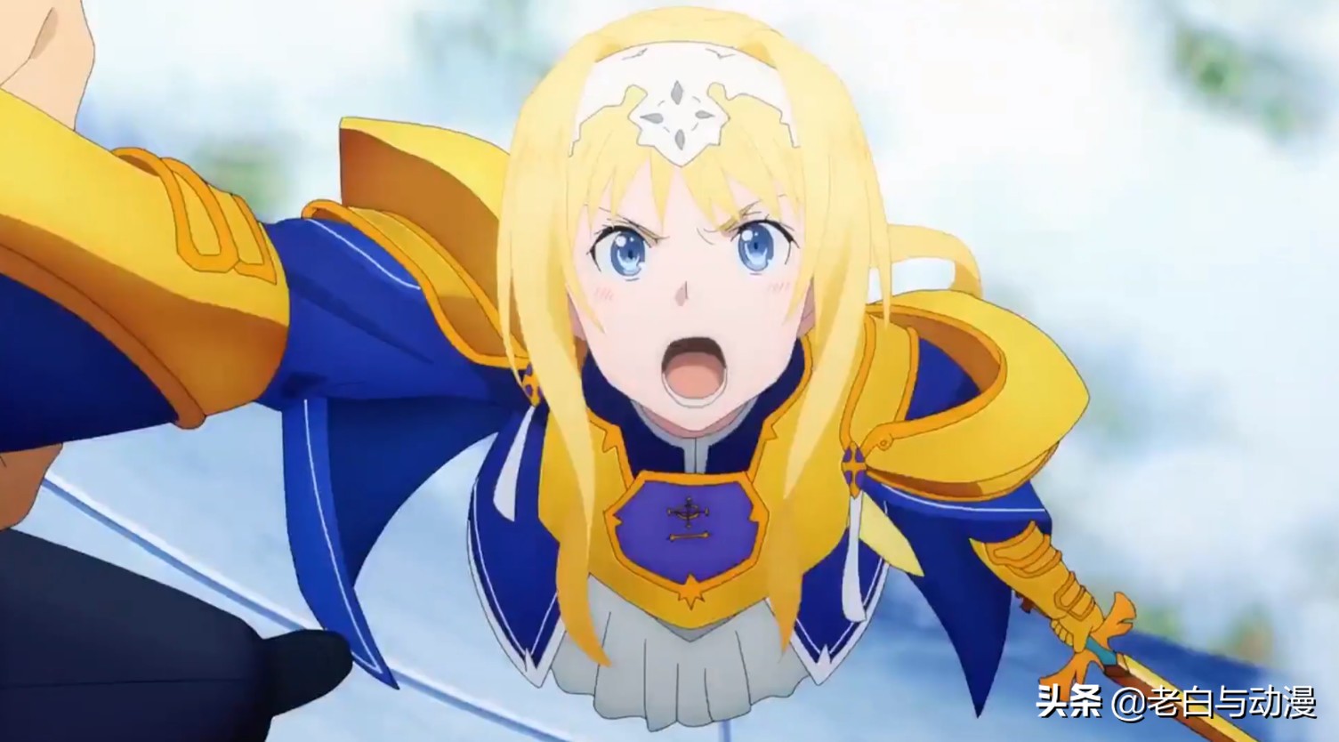 刀剑神域3第17集先行：桐人高空中撩妹，爱丽丝脸红，两人休战！