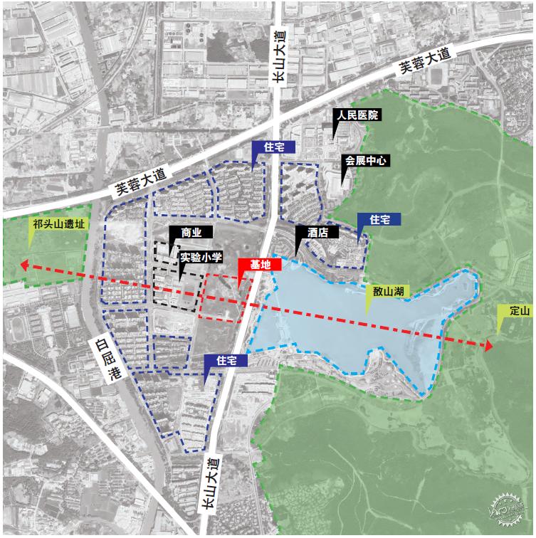 江阴敔山湾合院,江阴敔山湾平层