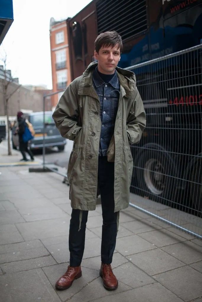 牛仔夹克冬季还能这样穿,牛仔夹克冬季怎么穿男