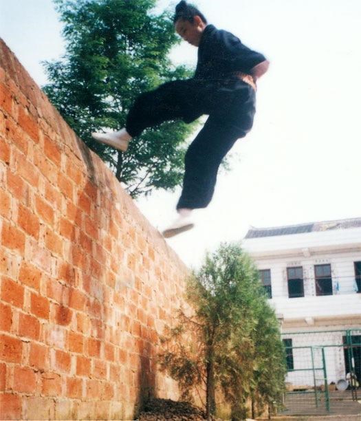 武当陈师行谈展示武功的原因,话里有话,解释轻功含义不愿当*子骗**