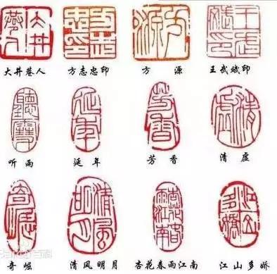 绘画压角章与引首章,什么是引首章压角章