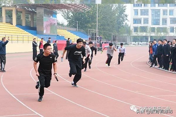 昌乐二中第十五届体育美食节开幕,昌乐二中十六届体育美食节