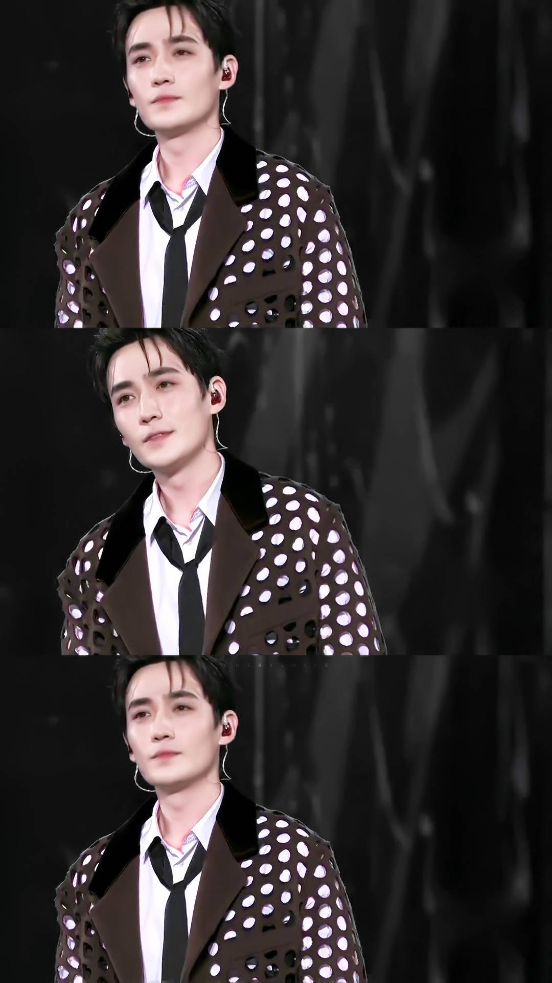 朱一龙跨年衣服,朱一龙瞬间脸红