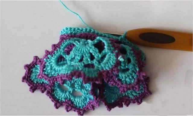 简单蝴蝶的钩织教程,钩针织蝴蝶教程简单易学