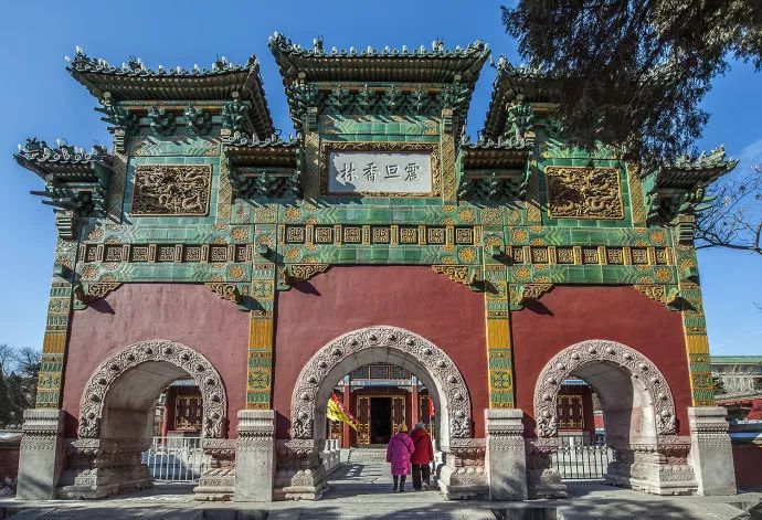 北京国子监琉璃牌楼,北京历史上的琉璃牌楼