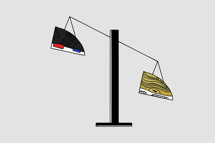 阿迪达斯和耐克哪个更有面子,耐克与阿迪现在的排行