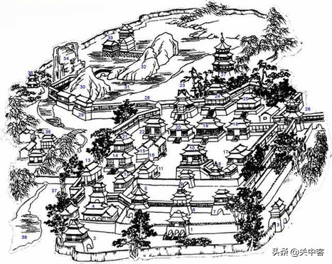 唐朝和秦朝汉朝的宫殿在哪,秦汉关中宫殿分布图