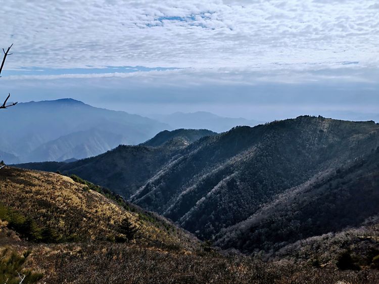 20201101惊悚之行~首阳山大坪梁单日横穿+原返