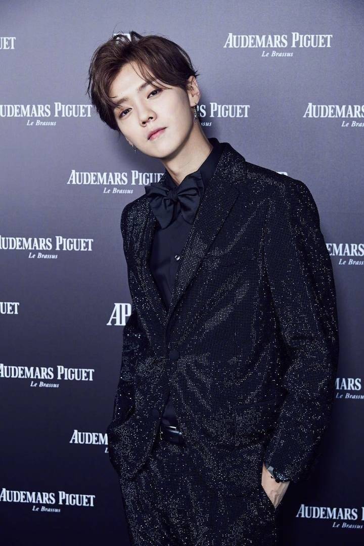 鹿晗穿搭真空西装,鹿晗西装怎么穿图片