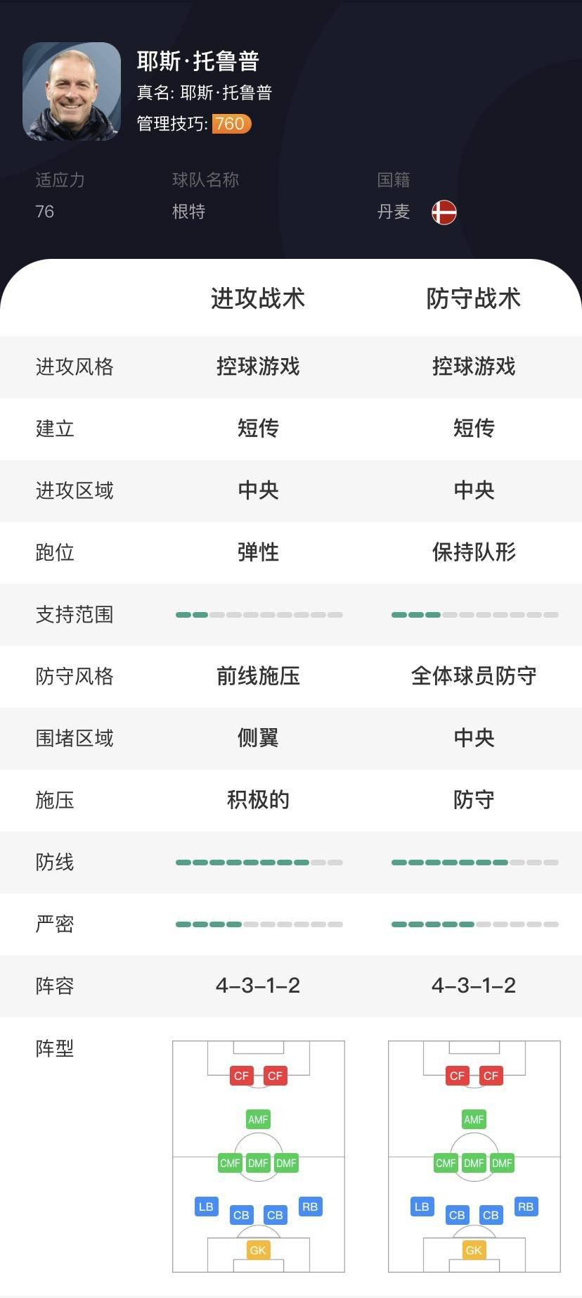 实况足球20204213阵型推荐,实况足球4312阵型哪个教练最好