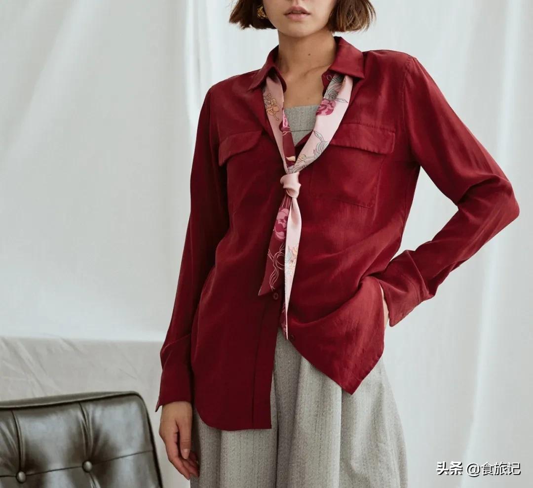 不要拒绝丝巾,正如不要拒绝春天