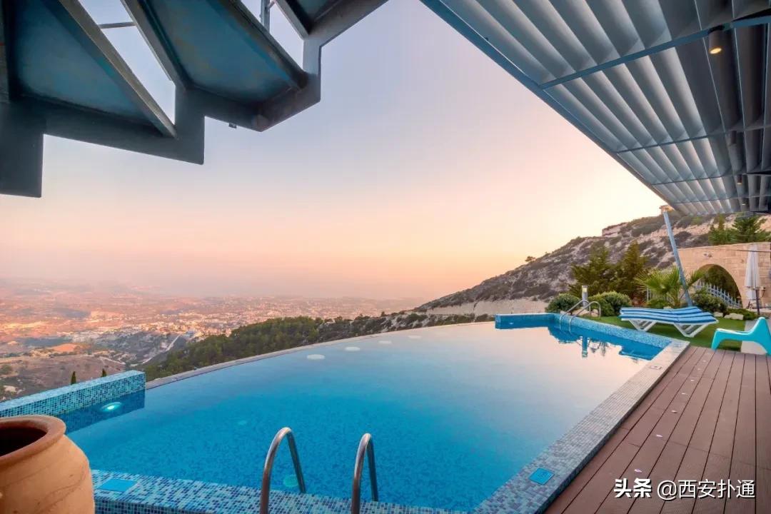 西安空中无边泳池,西安高新空中游泳池