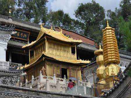 十大名胜古迹山西五台山,山西五台山风景秀丽建筑精巧