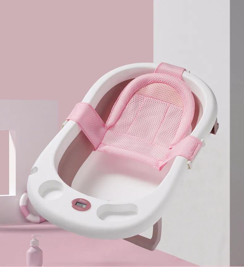 宝宝洗澡一定要买折叠浴盆吗,婴儿折叠浴盆测温计怎么用