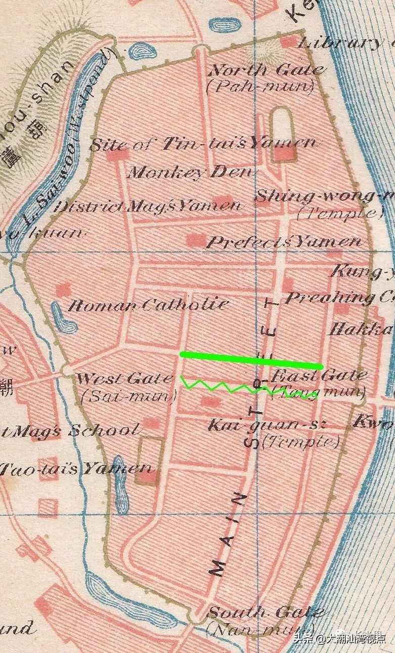 这是一张中国地图,潮汕历史地图全图