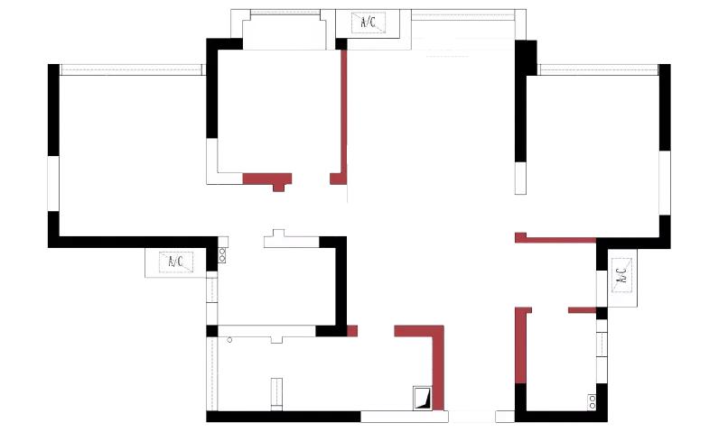 她家75㎡，果断舍弃一间卧室，装完后功能翻倍，颜值大大提升