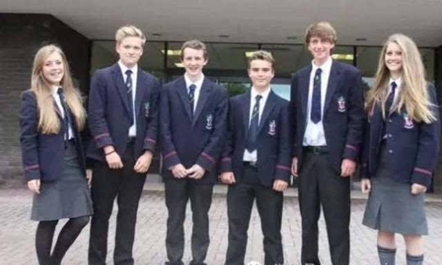 中国高中的校服跟日本校服对比,世界上各国小学校服大比拼