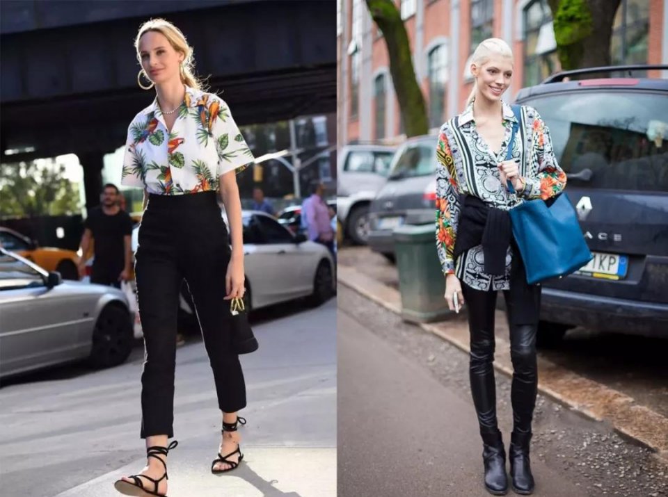 夏季短袖衬衫正确穿搭,夏季衬衫裤子怎么选