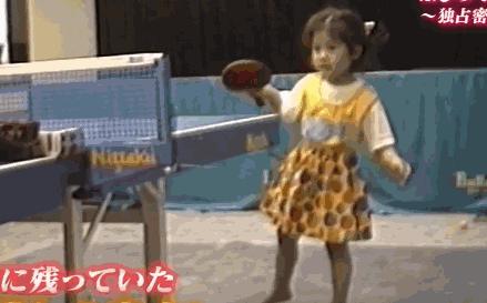 福原爱小时候可爱视频,可爱的福原爱