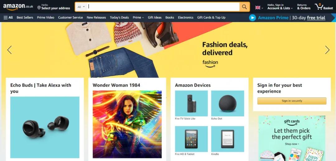 英国电商排名2022,英国电商品类排行榜