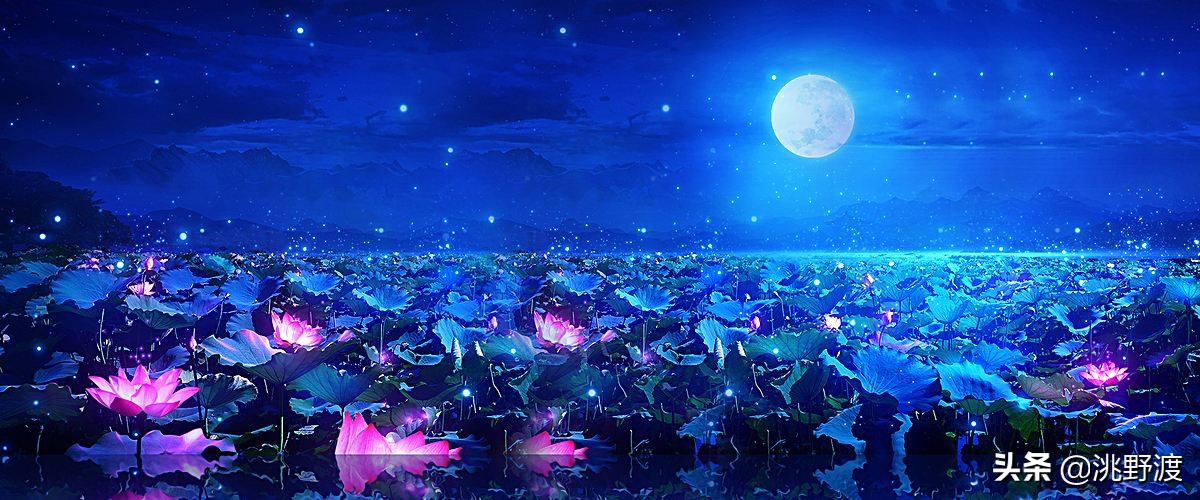 上联荷塘,上联荷塘月色美求下联