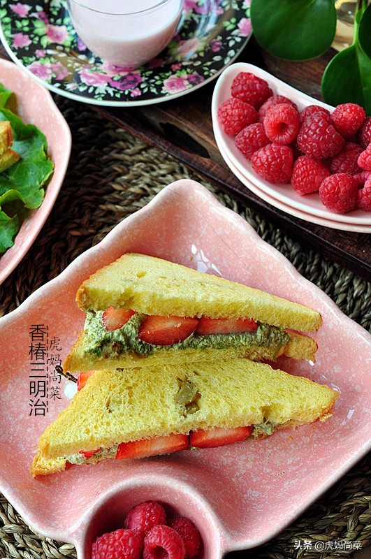 香椿面包正宗做法,香椿芽怎么烫着吃好吃