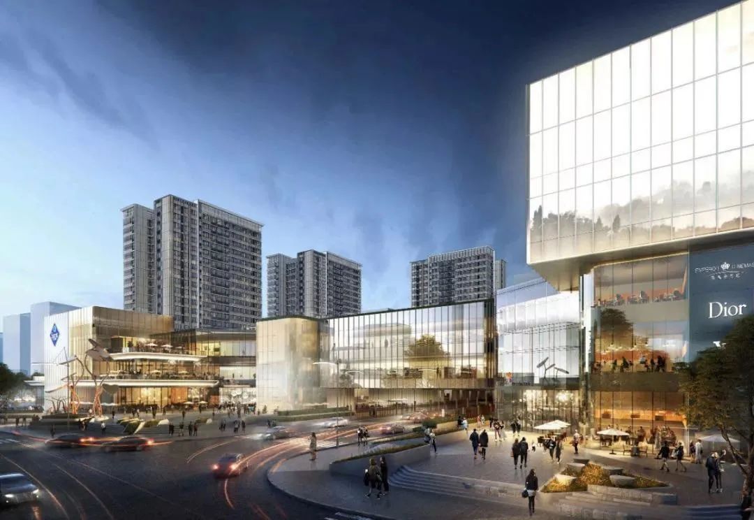 重庆礼嘉才是真正的繁华之地,重庆礼嘉人气