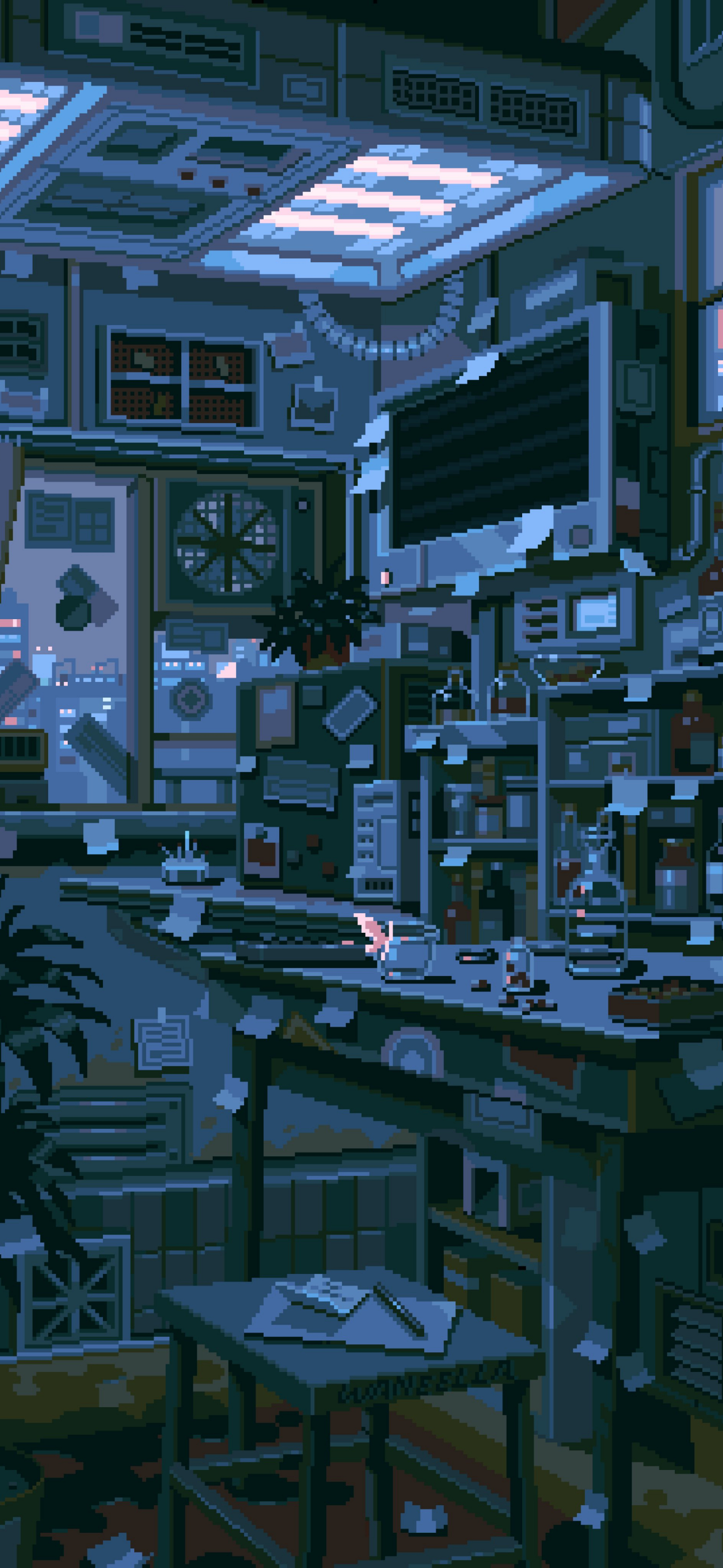 像素风格壁纸图片,像素壁纸真的很耐看