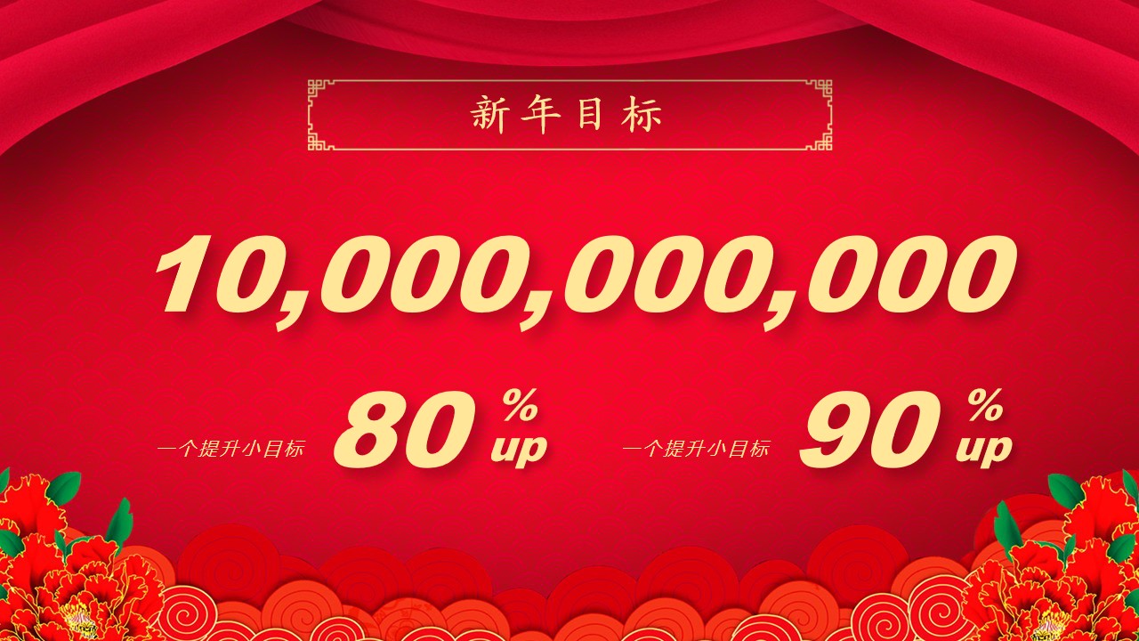 鏂板勾浼佷笟骞翠細棰佸鍏哥ぜppt妯℃澘,骞翠細棰佸ppt妯℃澘