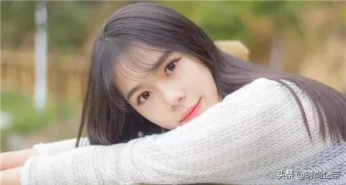 最近很火的空气刘海发型,减龄空气刘海发型