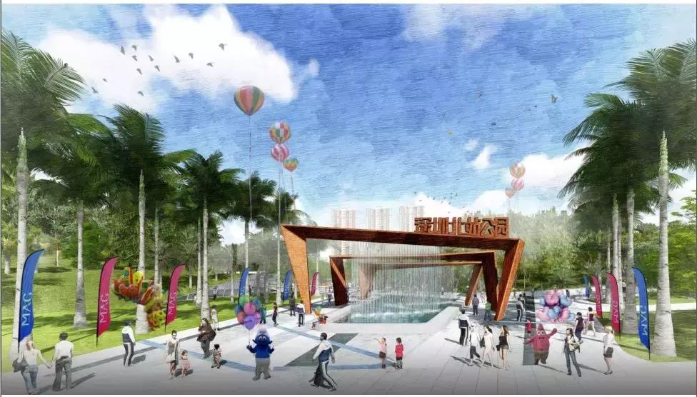 深圳建最大足球场,深圳足球公园效果图