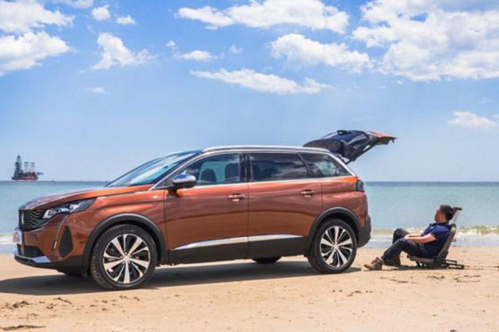 标致5008绕桩评测视频,2023标致5008绕桩测试