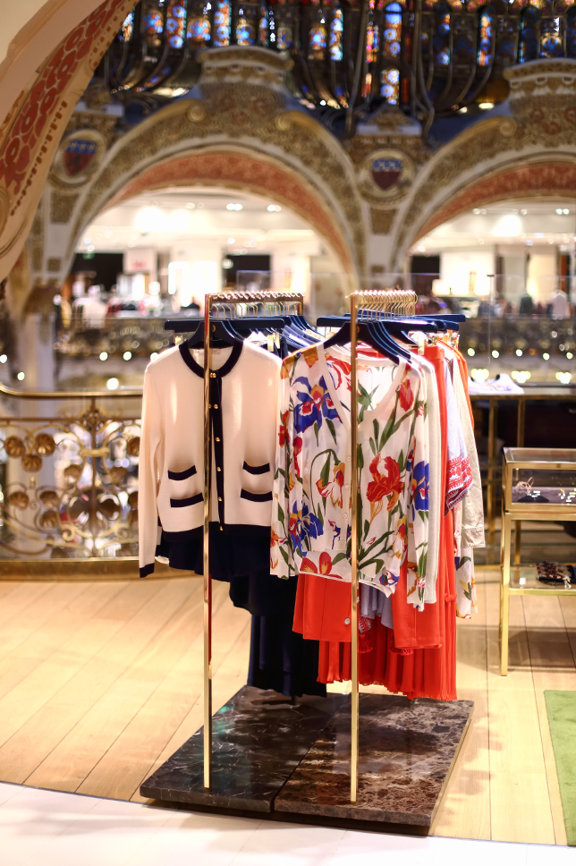 超模巴黎购物,超模走进步行街