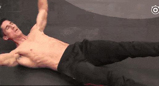 练马甲线腹肌人鱼线完整视频,十个高燃动作练出腹肌