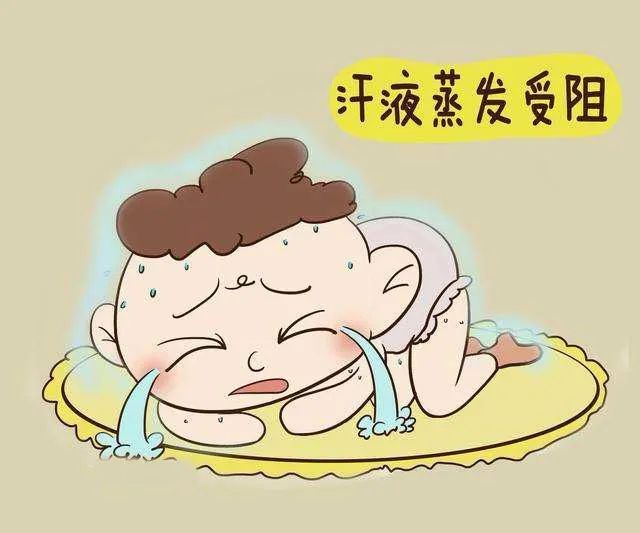 婴儿快速止痱方法,宝宝长热痱了怎么办