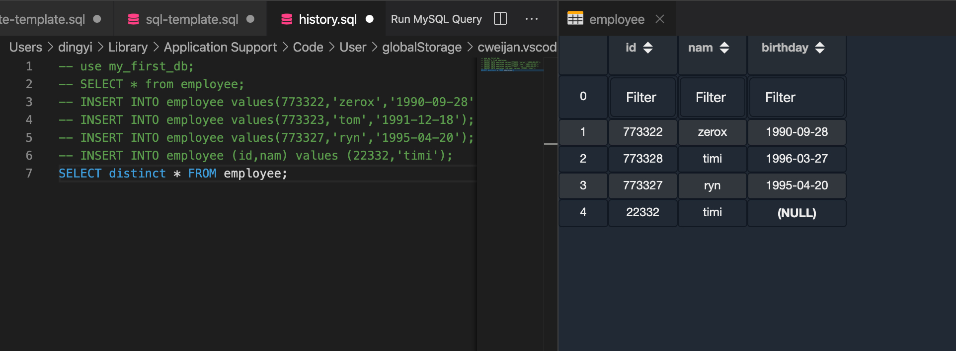 mysql怎么创建数据库并创建数据表,mysql数据库创建和数据表的创建