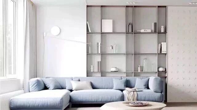 房间大面积白怎么显得高级,白色的家居布局