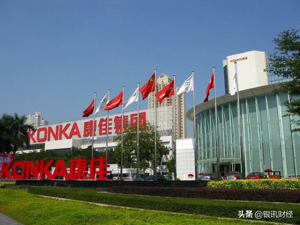 康佳集团近几年的营收情况,康佳2021年收入