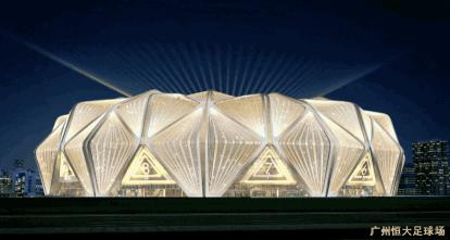 广州恒大足球场室内效果图,广州恒大足球场惊艳亮相