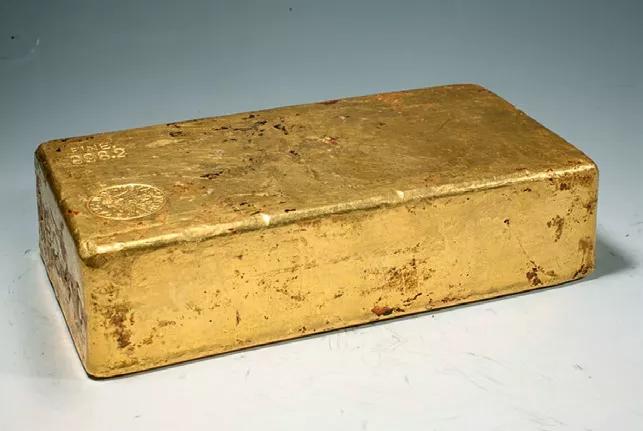 流入中国的外国银币,100年前的金锭