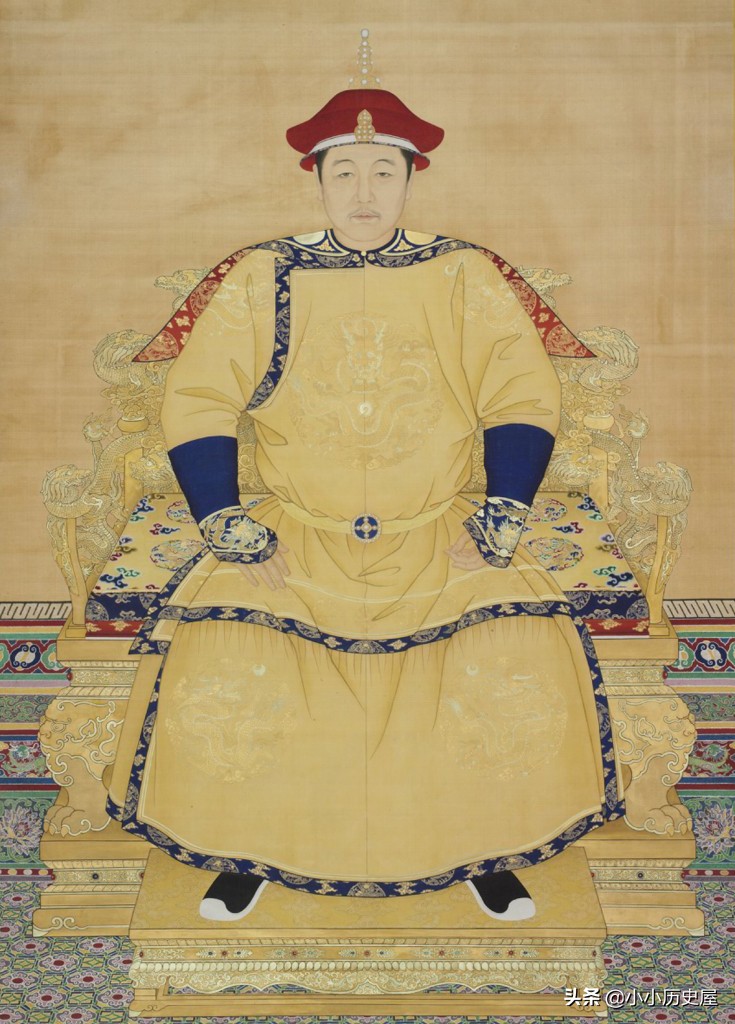 清朝12位帝王画像溯源,清朝12位帝王画像