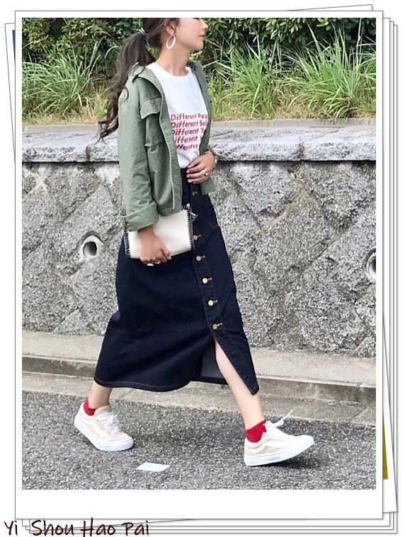 老外把这类衣服叫“Safari”，适合做春装！日本女人很流行穿