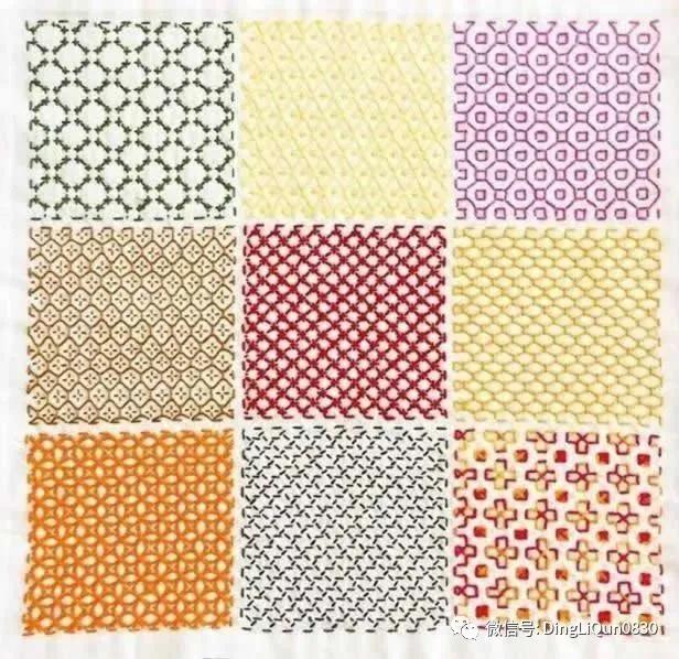 刺绣教程新手入门结粒绣,刺子绣基础入门针法教程