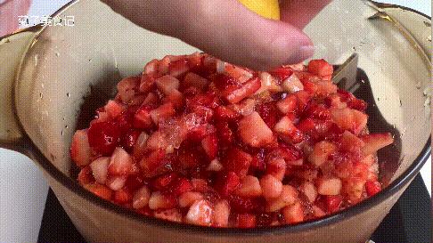 如何自制草莓果酱的方法,做草莓味果酱