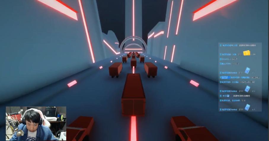 百万视频主播,百万主播玩飞车